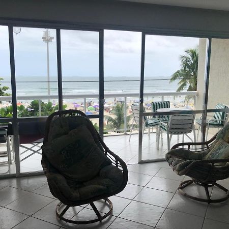Apto Enorme Pe Na Areia, Vista Linda C/ Academia E Sauna Гуаружа Экстерьер фото