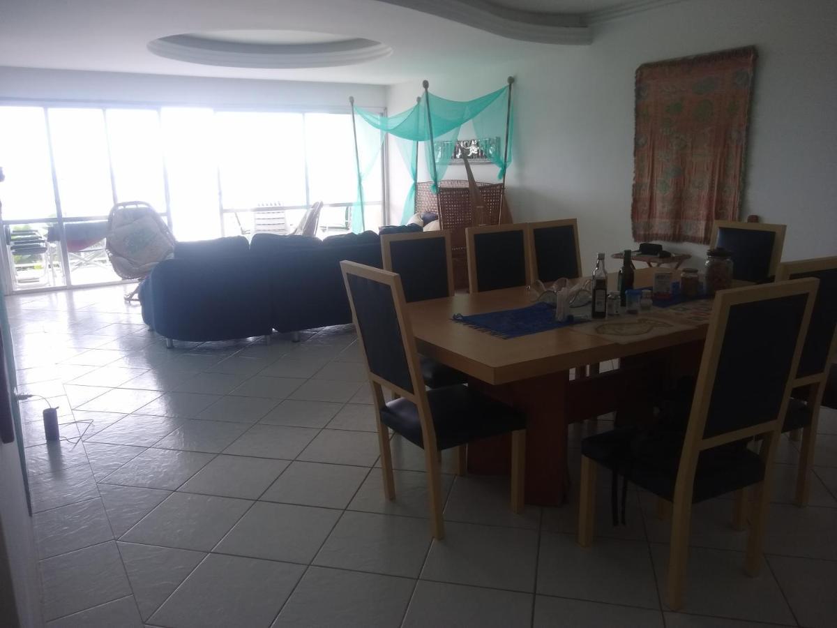 Apto Enorme Pe Na Areia, Vista Linda C/ Academia E Sauna Гуаружа Экстерьер фото